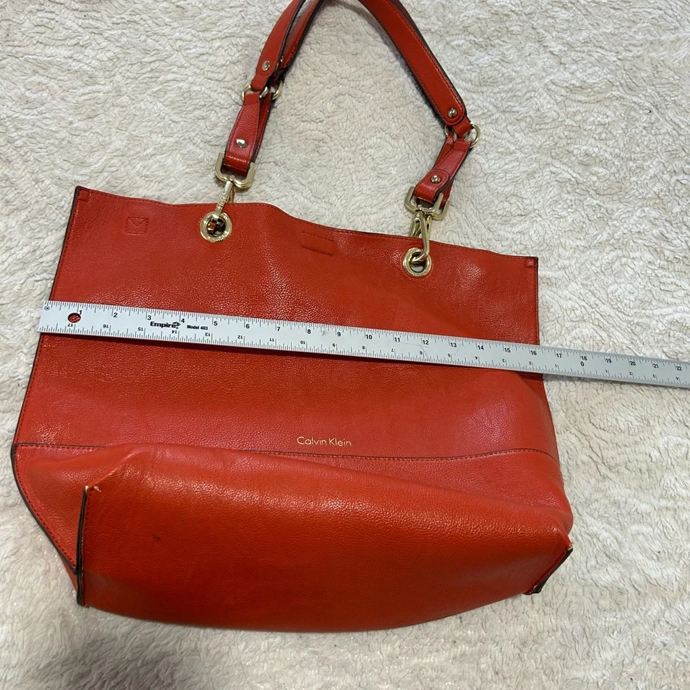 Calvin Klein Vibrant Orange‎ Tote - Picture 11 of 13